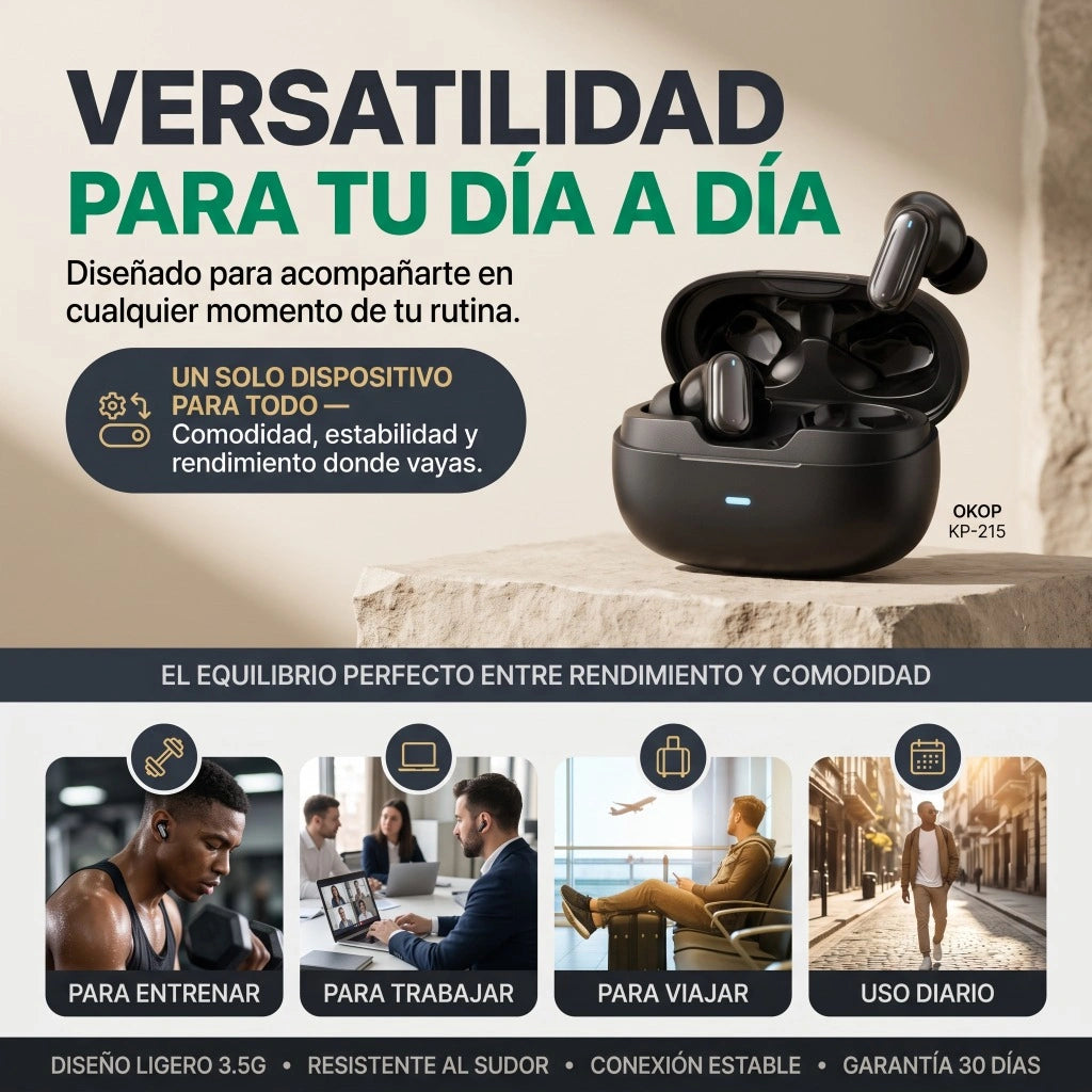 Versatilidad para tu Día a Día - Entrenar, Trabajar, Viajar y Uso Diario